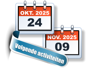NOV. 2025 09 OKT. 2025 24 Volgende activiteiten