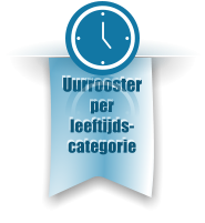 Uurrooster per leeftijds-categorie