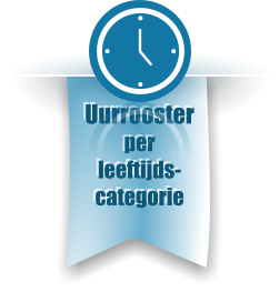 Uurrooster per leeftijds-categorie